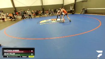 120-126 lbs Cons. Round 2 - Devin Miller, FordDynastyWrestlingClub vs Mattison Norred, Thunder Mountain Wrestling Club