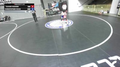 113 lbs Quarters - Elham Hashimi, Tri Valley Elite Wrestling Club vs Christopher Roos, Calabasas High School Wrestling