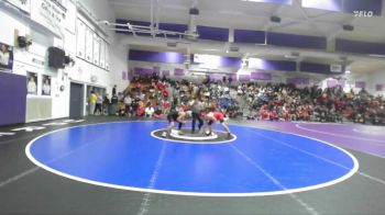 Boys 152 lbs Cons. Round 2 - Kyson Williams, East Nicolaus Boys vs Mario Diaz, Corning Boys