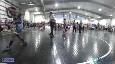 80 lbs Consi Of 4 - Reilas Sanchez, Locust Grove Youth Wrestling vs Lloyd Gregston, Bartlesville Wrestling Club