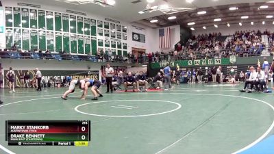 215 lbs Semifinal - Marky Stankorb, Austintown-Fitch vs Drake Bennett, Miami East (Casstown)