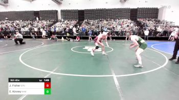 162-H lbs Round Of 64 - Jordan Fisher, GPS Wrestling Club vs Evan Kinney, North Hunterdon, NJ