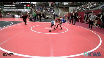 52 lbs Final - Roston Martin, Berryhill Wrestling Club vs Trenten Harris, Commandos Wrestling Academy