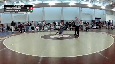 58-62 lbs Semifinal - Reagan Garrison, Team Cobra vs Melissavette Alba, SARfit