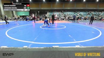 138 lbs Consolation - Makaio Rogers, VICI Wrestling vs Leonardo Michel, Salem Elite Mat Club