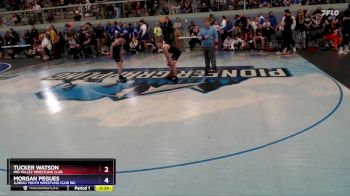 77 lbs Cons. Semi - Tucker Watson, Mid Valley Wrestling Club vs Morgan Pegues, Juneau Youth Wrestling Club Inc.