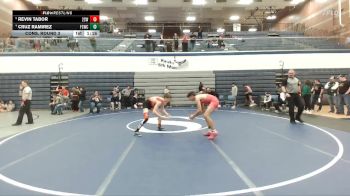 138 lbs Cons. Round 3 - Cruz Ramirez, Fighting Squirrels Wrestling Club vs Revin Tabor, 208 Spartan WC