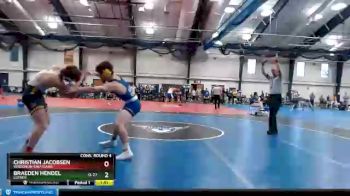 157 lbs Cons. Round 4 - Braeden Hendel, Luther vs Christian Jacobsen, Wisconsin-Eau Claire