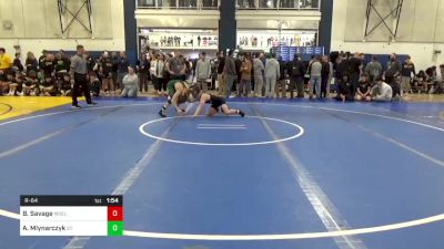 107 lbs R-64 - Blackburn Savage, Moeller-OH vs Andrew Mlynarczyk, St. Edward-OH