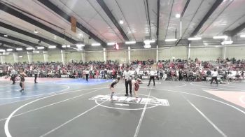 62 lbs Semifinal - Edgar Garcia, Colorado Outlaws vs Presley French, Stout Wrestling Academy