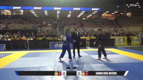 Hannah Rose Watkins vs Bruna Sanches De Assumpção 2025 Pan Kids Jiu-Jitsu IBJJF Championship