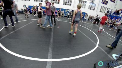 100 lbs Round Of 16 - Brently Sorter, Clinton Youth Wrestling vs Rueban Marston, Perry Wrestling Academy