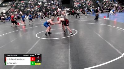 184 lbs Cons. Round 4 - Owen Gundmundson, Simon Fraser (B.C.) vs Andrew Wenzel, Air Force