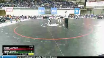 1A 120 lbs Cons. Semi - Derek Dunlop, Lakeside (Nine Mile Falls) vs Jacob Salstrom, Montesano