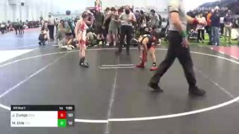 70 lbs Rr Rnd 1 - Jeremiah Zuniga, Socal Grappling Club vs Mason Ekle, Pride WC