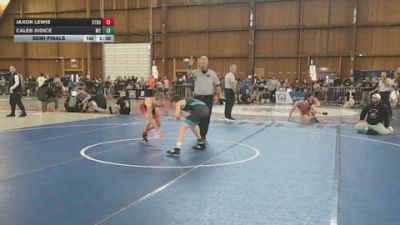106 lbs Semifinal - Jaxon Lewis, Stronghold vs Caleb Judice, M2