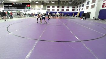 133 lbs Cons. Round 3 - Isaac Christman, Missouri Baptist University vs Aiden Pina, Avila