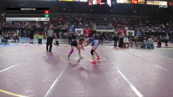 100 lbs Champ. Round 1 - Daisy Villeda, Skyline vs Eilie May, LaGrande