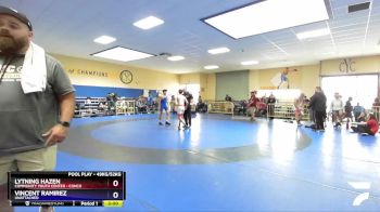 49kg/52kg Round 3 - Lytning Hazen, Community Youth Center - Conco vs Vincent Ramirez, Unattached