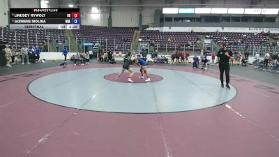 131 lbs Semifinal - Lindsey Rywolt, Bridgeport vs Jazmene Molina, Western New England