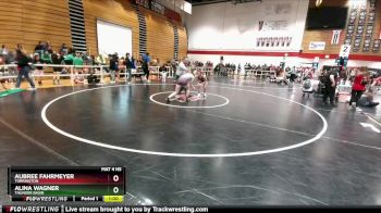 135 lbs Cons. Round 2 - Alina Wagner, Thunder Basin vs Aubree Fahrmeyer, Torrington