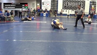 107 lbs Semifinal - Kooper Deputy, Chestnut Ridge vs Lee Dreshman, Canon-McMillan
