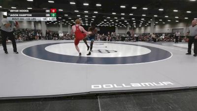 132 lbs 1st Place Match - Jason Hampton, Callan Wrestling Academy vs Bryar Hooks, Cowboy Wrestling Club