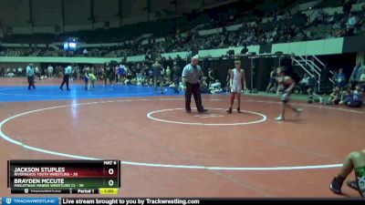 84 lbs Round 1 - Brayden McCute, Midlothian Miners Wrestling Cl vs Jackson Stuples, Riverheads Youth Wrestling