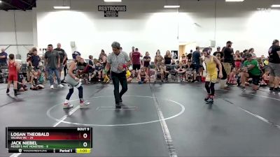 72 lbs Round 3 (6 Team) - Logan Theobald, Validus WC vs Jack Niebel, Moser`s Mat Monsters