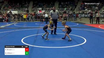 43 lbs Consolation - Ryker Brown, Bixby Youth WC vs Bronx Allison, Delta WC