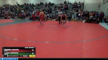 150 lbs Cons. Round 3 - Casen Wopsock, Uintah vs Tanner Ludgate, Brush