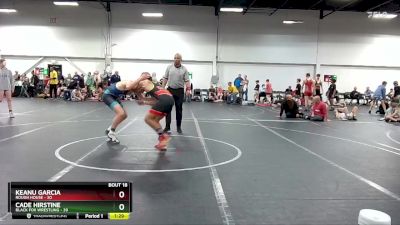 160 lbs Round 5 (8 Team) - Keanu Garcia, Rough House vs Cade Hirstine, Black Fox Wrestling