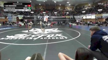 132 lbs Quarterfinal - Ayston Kats, Norton Community Hs vs Leo DeDonder, Allen-Northern Heights Hs