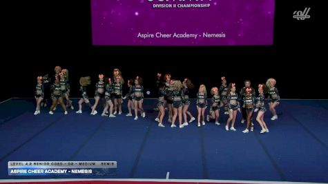 Aspire Cheer Academy - Nemesis [2026 L4.2 Senior Coed - D2 - Medium Semis] 2026 The D2 Summit