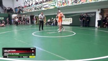 157 lbs Semifinal - Jon Metzger, Ashland vs Brodyn Butcher, Galion