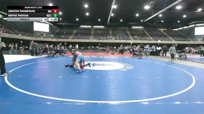 152 lbs Final - Ashton Thompson, Dhs vs Riffat Pathan, McLean