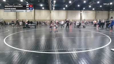 62 lbs Rr Rnd 1 - Genevieve Valdovinos, Daughters Of Zion vs Easton Burke, Lion's Wrestling Club