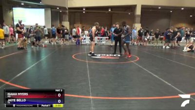 152 lbs Cons. Round 1 - Isaiah Myers, MO vs Jaiye Bello, TX