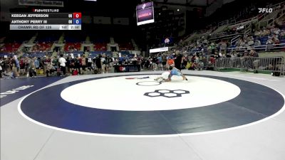 113 lbs Champ. Rd Of 128 - Keegan Jefferson, OR vs Anthony Perry III, OH