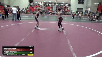 75 lbs Quarterfinal - Ryder Masters, Auburn Takedown vs Spence Wilson, Alexander City Youth Wrestling