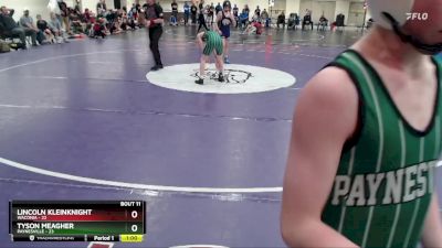 93 lbs Finals (8 Team) - Lincoln Kleinknight, Waconia vs Tyson Meagher, Paynesville