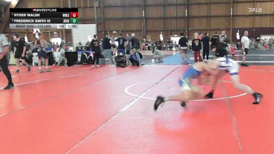 112 lbs 3rd Place - Ryder Walsh, Wrestlers Way vs Frederick Smith Iii, Journeymen WC
