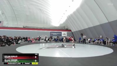 149 lbs Finals (2 Team) - Elijah Kidder, Grand Valley State vs Dylan Gvillo, Maryville