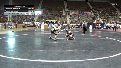 6A 113 lbs Cons. Round 5 - Colton Morgan, Benjamin Russell vs Liam Mckinney, Wetumpka