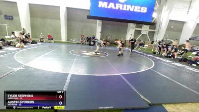 144 lbs Placement Matches (8 Team) - Tyler Stephens, Maryland vs Austin Gyorkos, Michigan