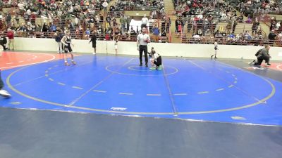 81 lbs Round Of 16 - Asher Wallin, Dendy Trained Wrestling vs James Fowler, Dendy Trained Wrestling
