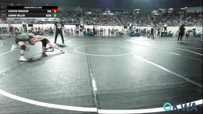 100 lbs Round Of 32 - Cason Rigdon, Piedmont vs Aiden Hillis, Norman Grappling Club
