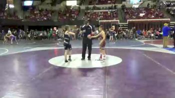 81 lbs Champ. Round 1 - Robert Tenney, Billings Wrestling Club vs Cooper Jett, Livingston Little Guy