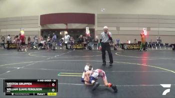 56 lbs Quarterfinal - Weston Gruppen, Ares vs William (Liam) Ferguson, MTC