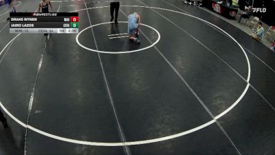 165 lbs Semis & 1st Wrestleback (8 Team) - Jairo Lazos, Central Valley vs Drake Ritner, Wilcox-Hildreth